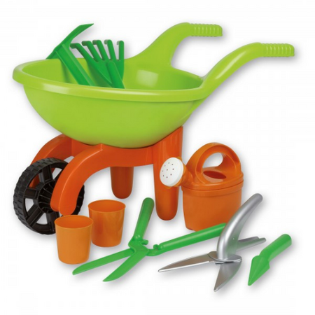 Set de gradinarit cu roaba Giocattoli
