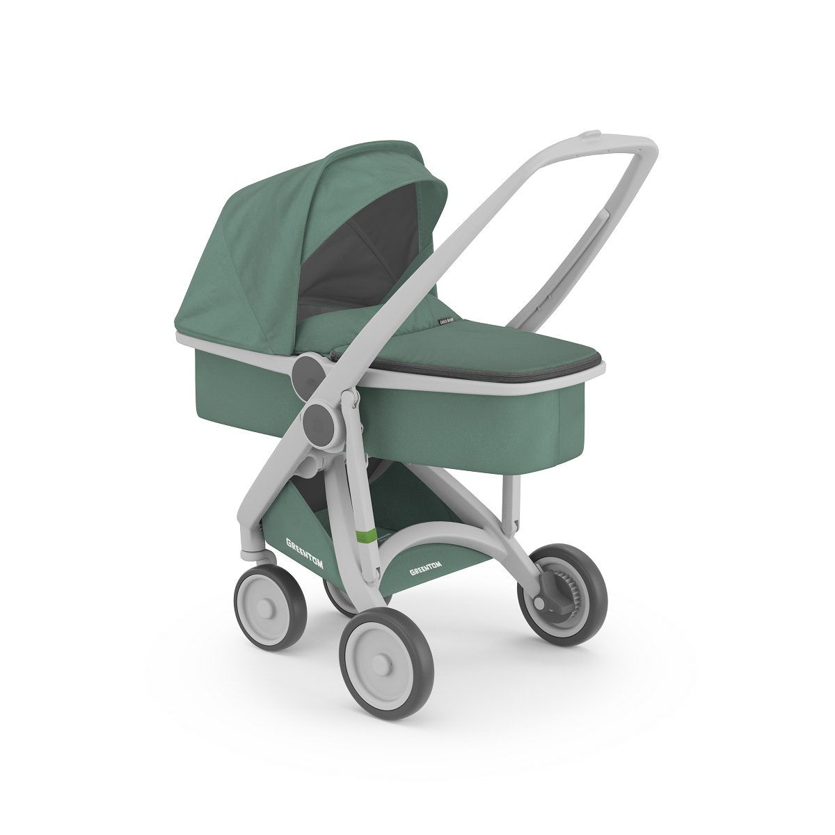 Carucior 2 in 1,Grey Sage, Greentom