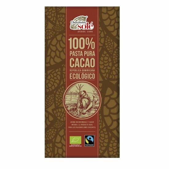 Cicolata neagra bio 100% cacao,