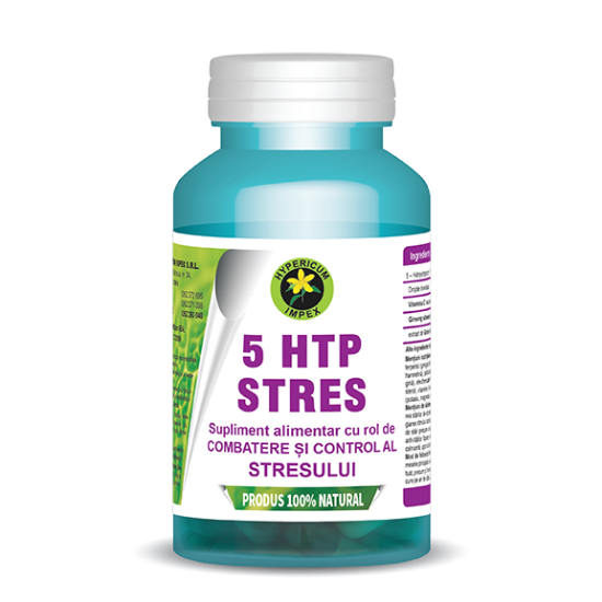 5 HTP Stres, 60 capsule, Hypericum