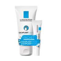 Pachet Cicaplast Crema de maini 50 ml si Cicaplast balsam de buze, 7.5 ml, La Roche Posay