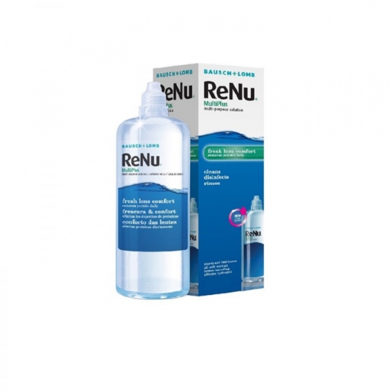 Solutie intretinere lentile de contact, Renu M Puls, 360 ml, Bauch Lomb 