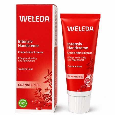 Crema regeneranta de maini cu rodie, 50 ml, Weleda