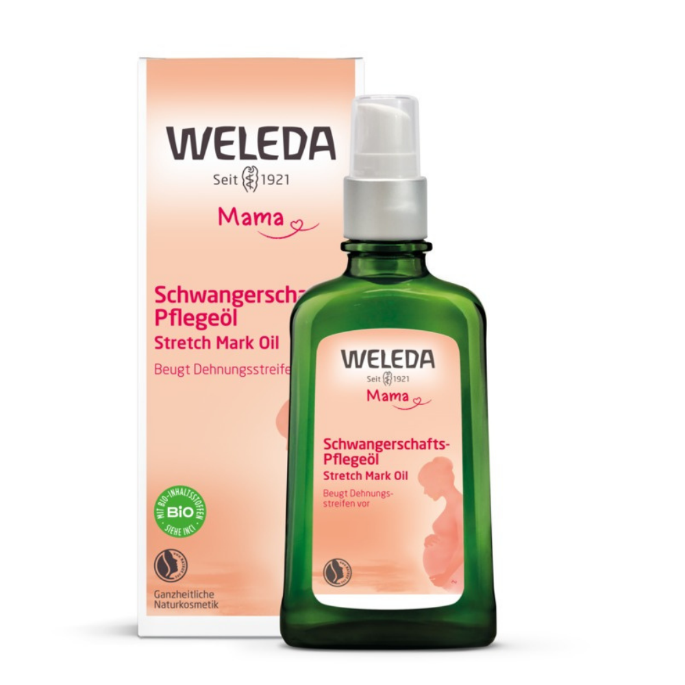 Ulei de corp pentru sarcina, 100 ml, Weleda