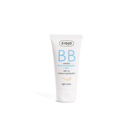 Crema ten gras si mixt  uniformizanta SPF 15, 50 ml, Ziaja 694276