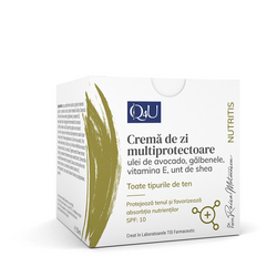 Crema de zi multiprotectoare Q4U, 50 ml, Tis Farmaceutic