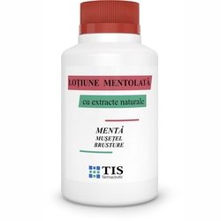 Lotiune mentolata cu extracte naturale, 100 ml, Tis Farmaceutic