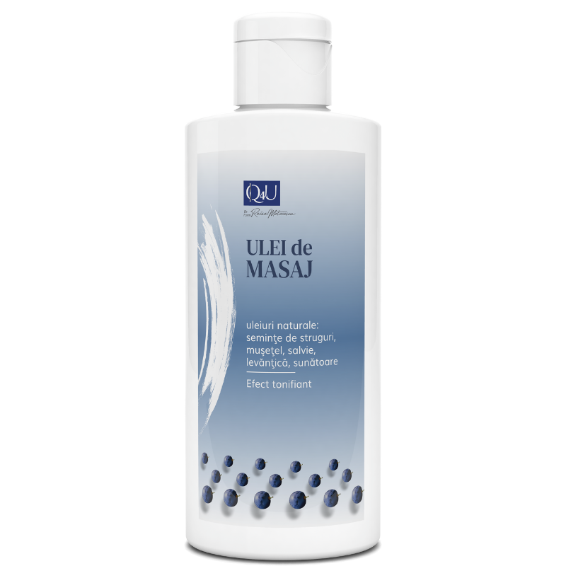 Ulei de masaj Q4U, 150 ml, Tis Farmaceutic