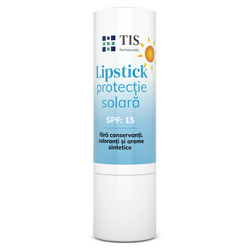 Lipstick protector cu SPF15 TisDerm, 4 g, Tis Farmaceutic