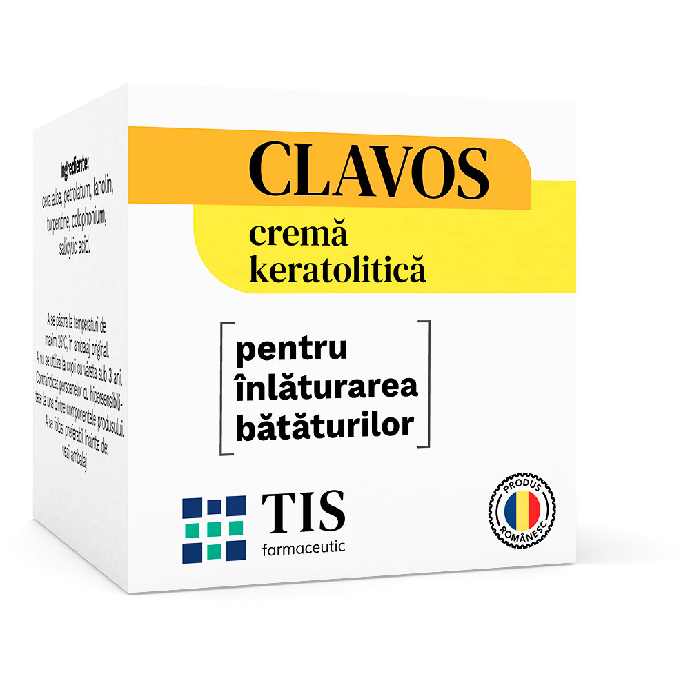 Clavos crema keratolica, 4g, Tis Farmaceutic