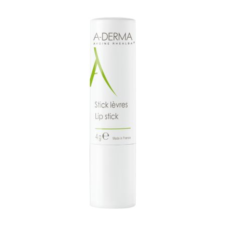 Stick de buze calmant si reparator, 4 g, A-Derma