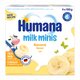 Iaurt cu banane Milk Minis, +6 luni, 4x100 g, Humana 639731