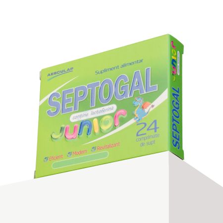 Septogal Junior, 24 comprimate de supt, Aesculap 766034
