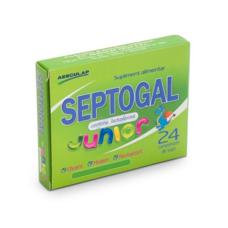 Septogal Junior, 24 comprimate de supt, Aesculap 766033