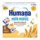 Budinca de gris cu biscuiti Milk Minis, +8 luni, 4x100 g, Humana 639748