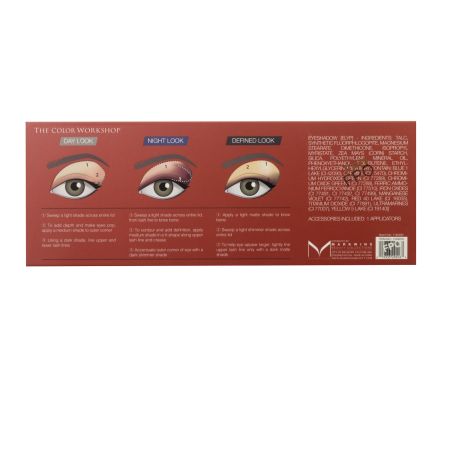 Paleta farduri pentru pleoape Sunset In Cali, 12G, The Color Workshop 449193