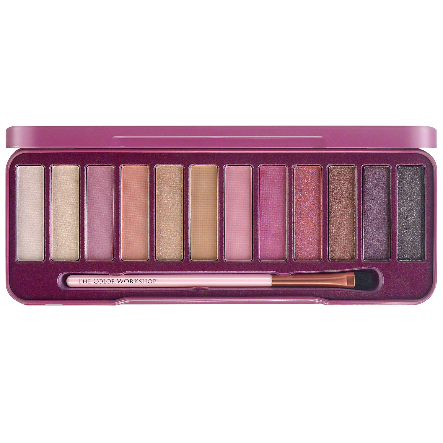 Paleta farduri pentru pleoape Hollywood Dreams, 12G, WE1580133E, The Color Workshop