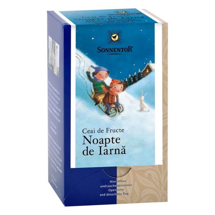 Ceai Bio de Fructe Noapte de Iarna, 45 g, Sonnentor