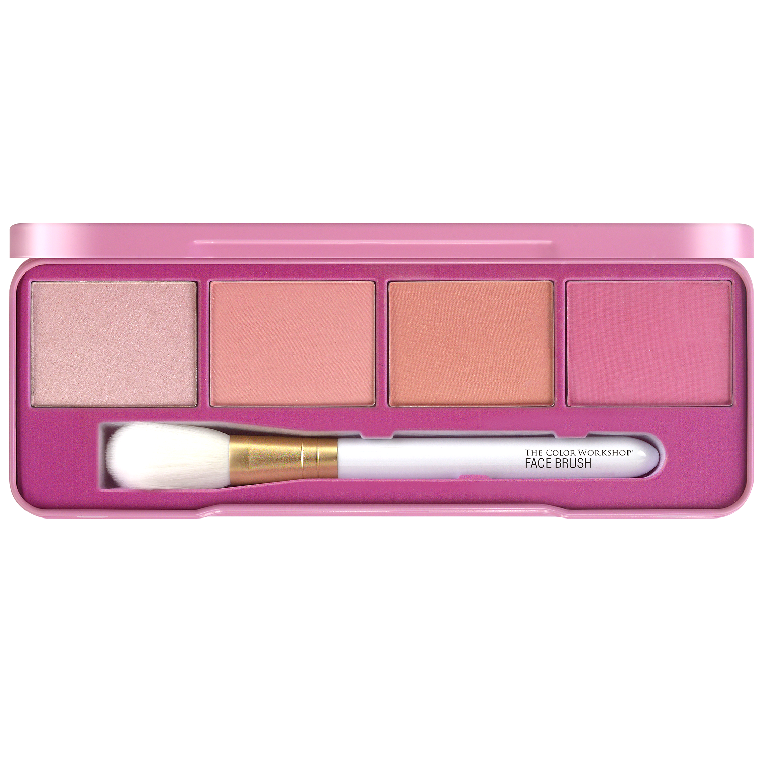 Paleta farduri pentru obraz Radian Blush, 11,2G, WE1580135E, The Color Workshop