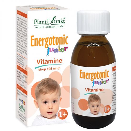 Sirop Energotonic Junior, 1 an+, 125 ml