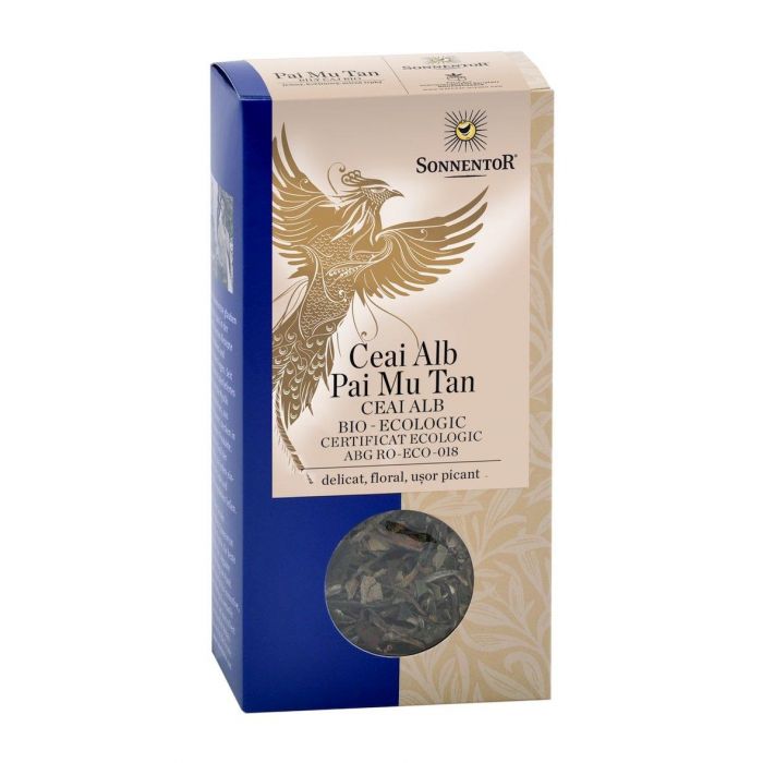 Ceai Alb Pai Mu Tan, 40 g, Sonnentor