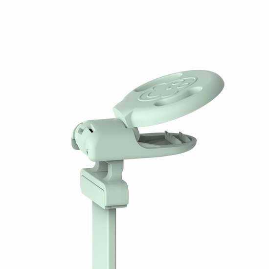 Set snur din silicon 19 cm Maimutica, Menta si Roz Pudra, 2 buc, Matchstick Monkey 493056