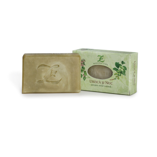 Sampon solid urzica si nuc, 100 g, ZL Manufactura 493305