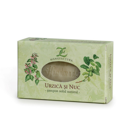 Sampon solid urzica si nuc