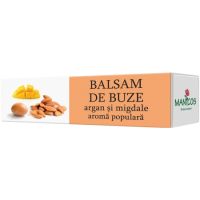Balsam de buze cu ulei de argan, migdale dulci si aroma populara, 4.8 g, Verre de Nature