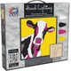 Set de pictura 3D din argila usoara Cow, 30x30cm, Oktoclay 493184