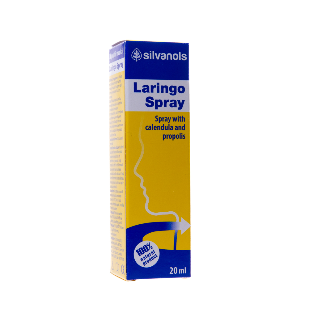 Laringo Spray, 20ml, Sia Silvanols