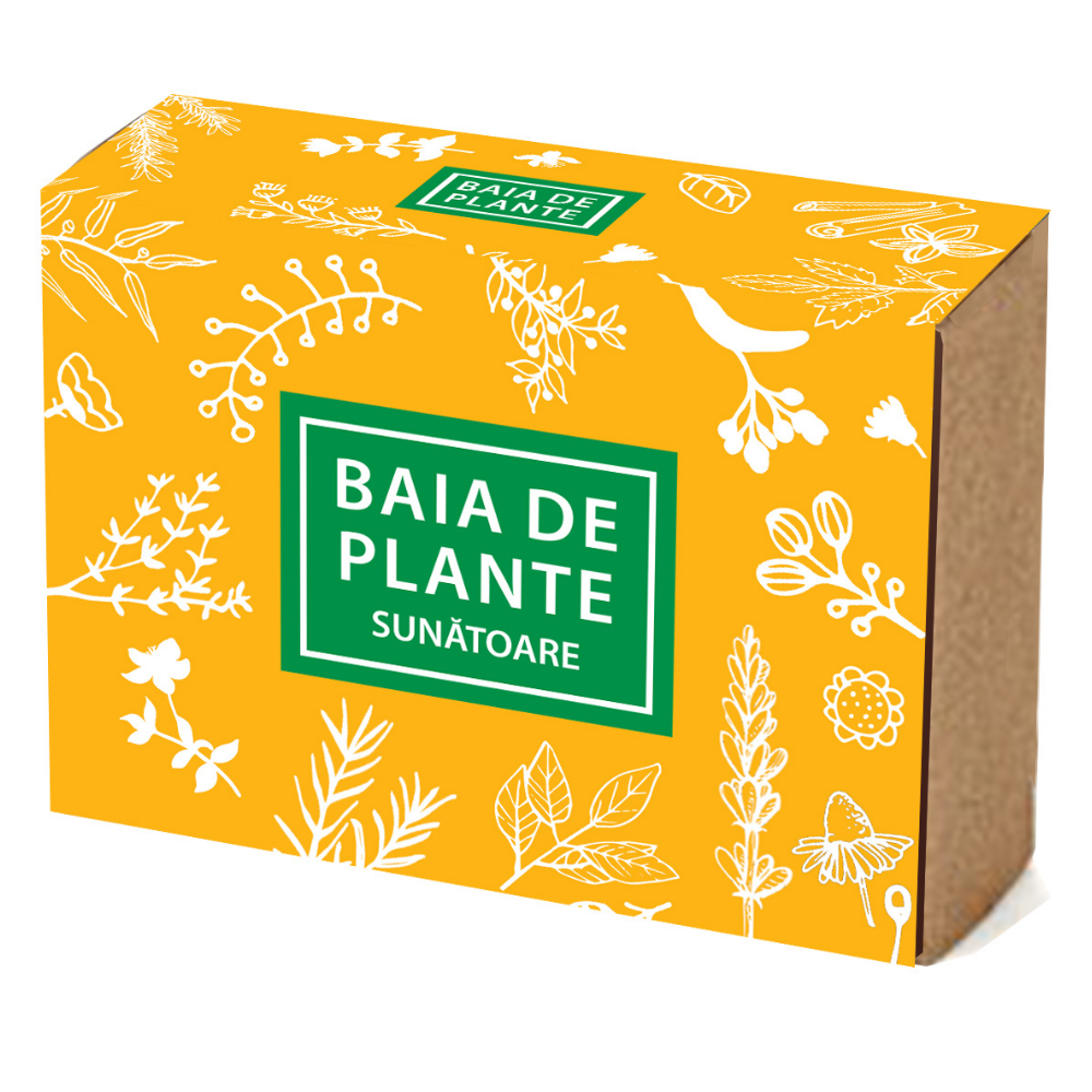 Sapun natural de Sunatoare, 100 g, Baia de Plante