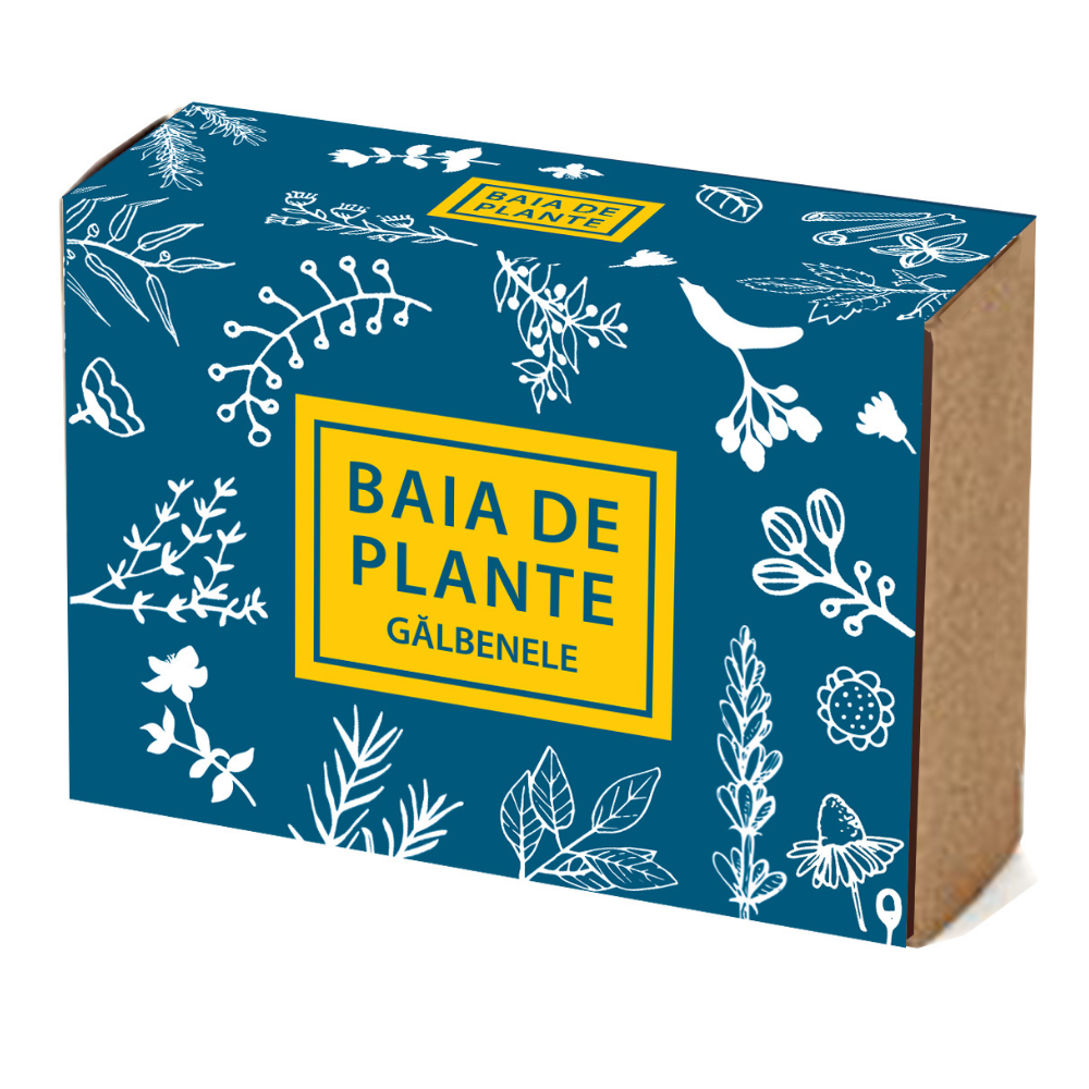 Sapun natural cu Galbenele, 100 g, Baia de Plante