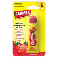 Balsam pentru buze cu SPF 15 si aroma de capsune, 10 g, Carmex