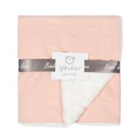 Patura dubla New Stars, 80x100 cm, Pink, Pirulos