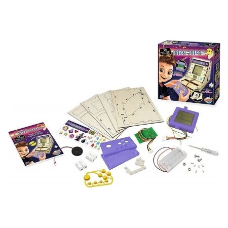 Consola cu 12 jocuri Arcade, 8 ani+, Buki 493462