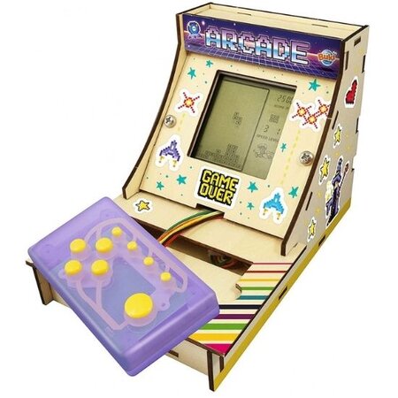 Consola cu 12 jocuri Arcade, 8 ani+, Buki 493458