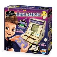 Consola cu 12 jocuri Arcade, 8 ani+, Buki