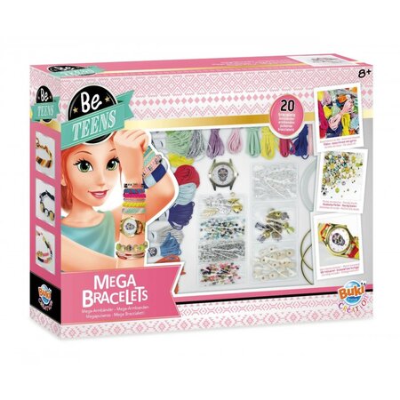 Mega Kit pentru Bratari, 8 ani+, Buki 493471