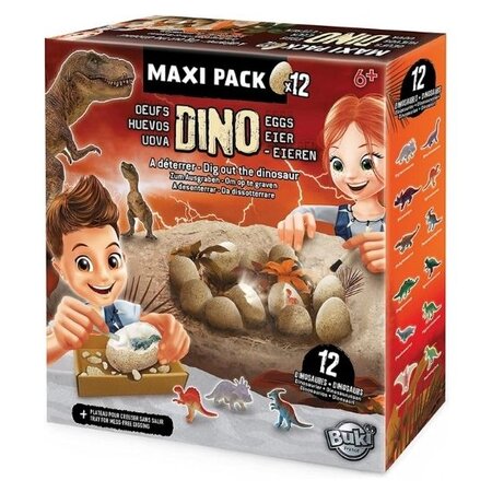 Set 12 Oua Dino Mega, 6 ani+, Buki 493484