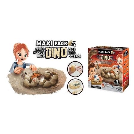 Set 12 Oua Dino Mega, 6 ani+, Buki 493488