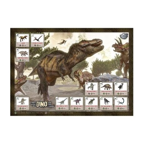 Set 12 Oua Dino Mega, 6 ani+, Buki 493487