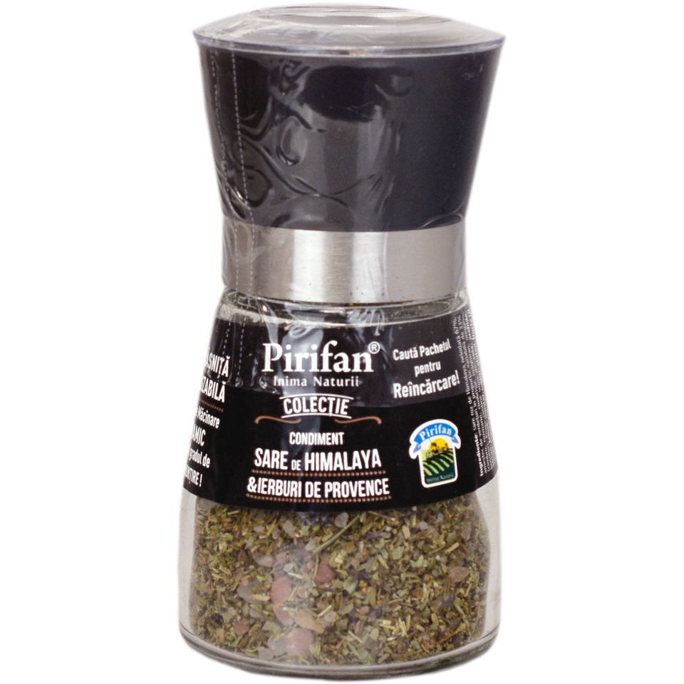 Rasnita cu sare de Himalaya si verdeturi de Provence, 180g, Pirifan