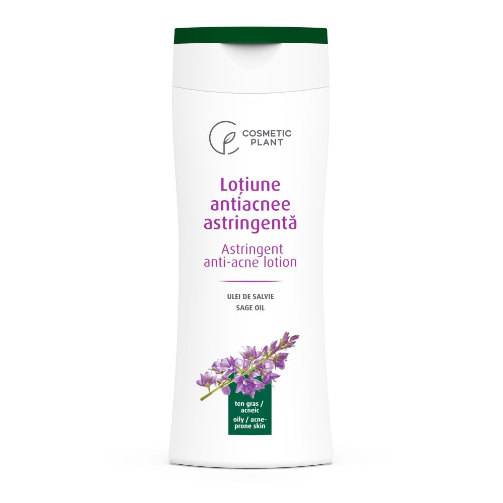 Lotiune antiacnee cu salvie, 200 ml, Cosmetic Plant