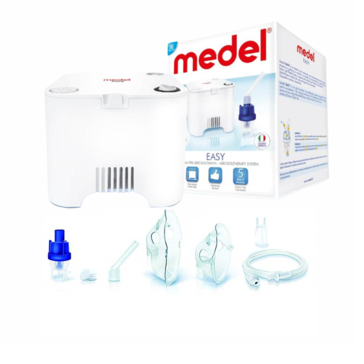 Nebulizator cu compresor Easy, Medel