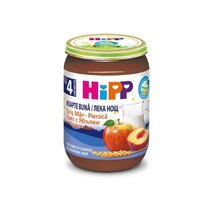 Gris cu lapte si fructe Noapte buna, +4 luni, 190 g, Hipp