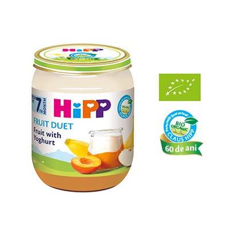 Duet iaurt cu fructe, +7 luni, 160 gr, H 493762