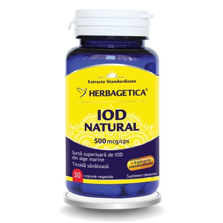 Iod Natural 500 mcg