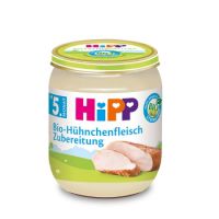 Piure din carne de pui, +5 luni, 125 gr, Hipp