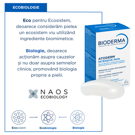 Sapun purificator Atoderm Intensive, 150 g, Bioderma 817381